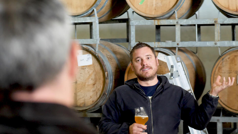 Soren of 8 Wired is a specialist in Barrel-Aged craft beer