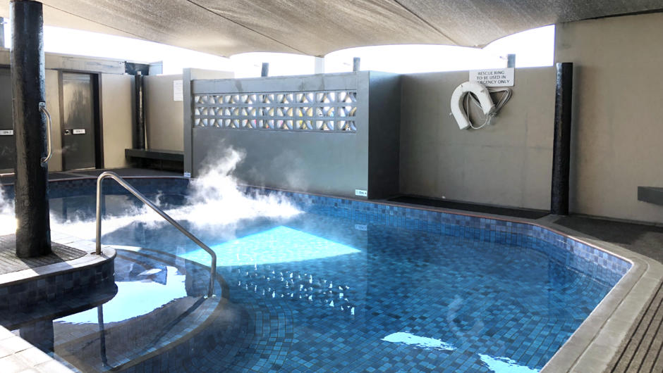 Geothermally Heated Pool