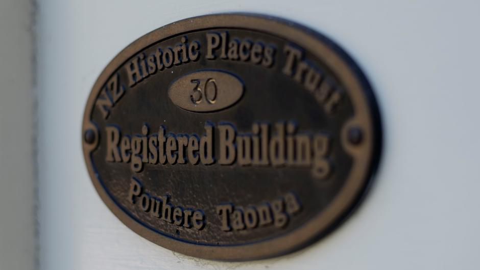 Registered Building - NZ Historic Places Trust