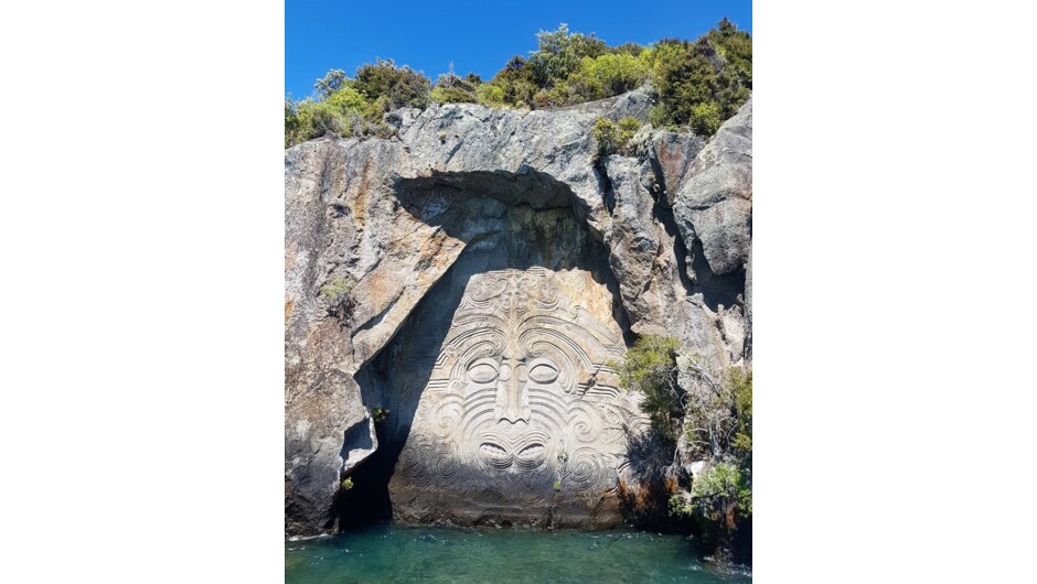 Maori Carvings Lake Taupo