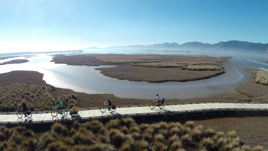 Riding the Great Taste Trail on the South Island