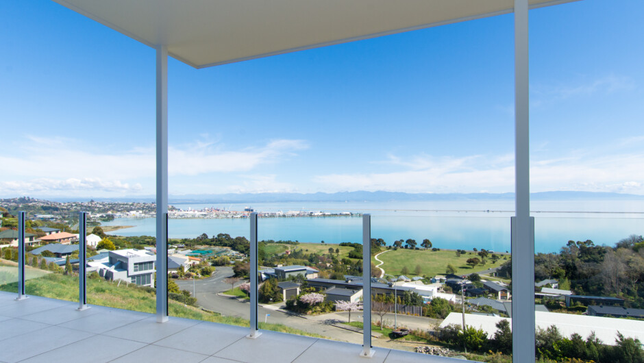 Balcony views.