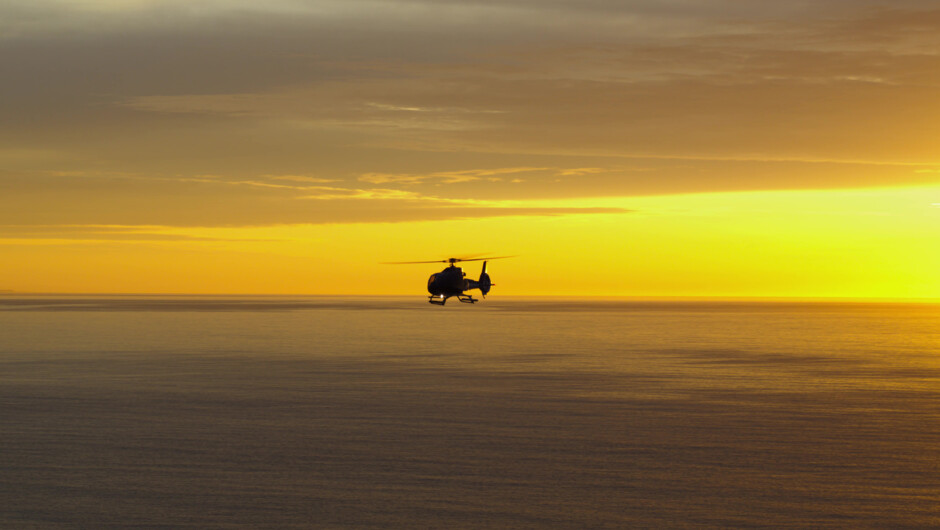 Kaikōura Helicopters sunrise / sunset flight