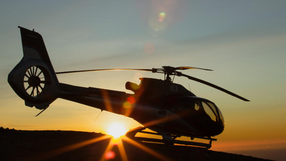 Kaikōura Helicopters sunrise / sunset flight
