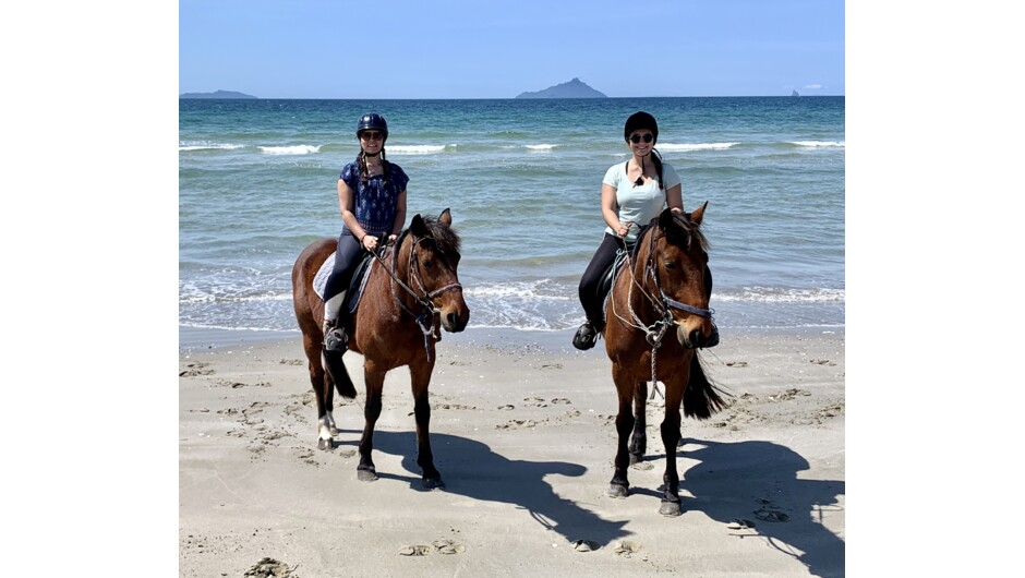 Private beach horse trek