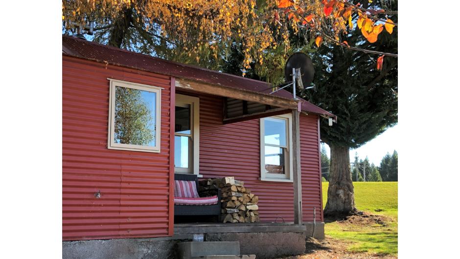 The Red Hut is tucked away near our Alpine Lodges and the Mt John Homestead, ensuring privacy for those who want it, but convenient as an added accommodation for guests who are with larger groups.