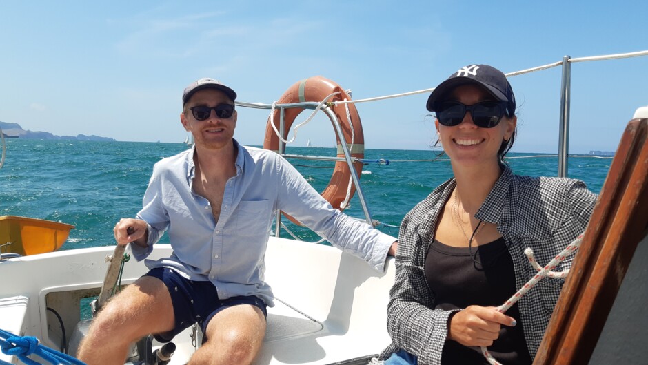 You get to explore the beautiful Bay of Islands under sail in your own boat.