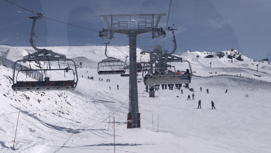 Mt Ruapehu Snow field