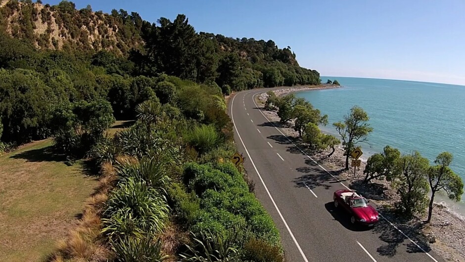 Tour in classic style around our gorgeous Top of the South Island roads