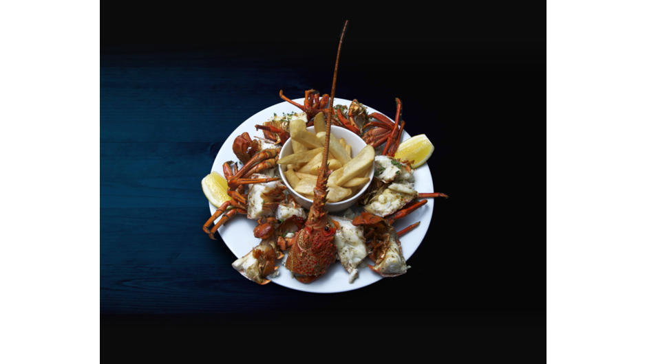 The region is known for its crayfish and blue cod