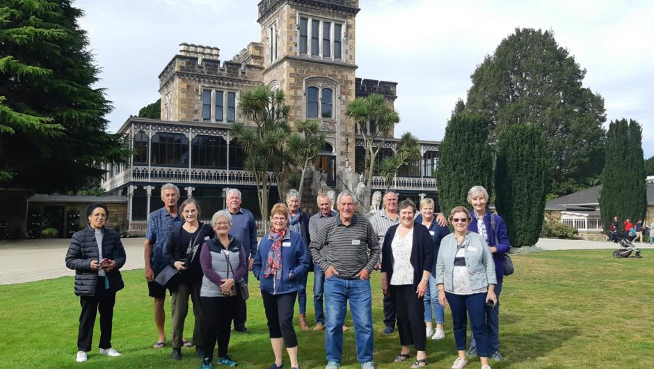 Group at Larnach Castle