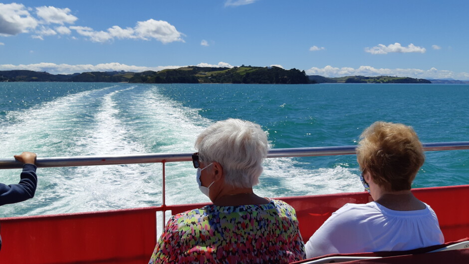 Ferry trip from Waiheke