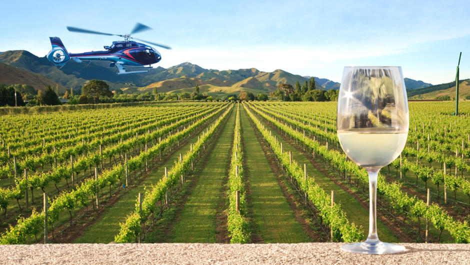 Indulge in the flavors of the North Canterbury wine region on our heli winery tours.