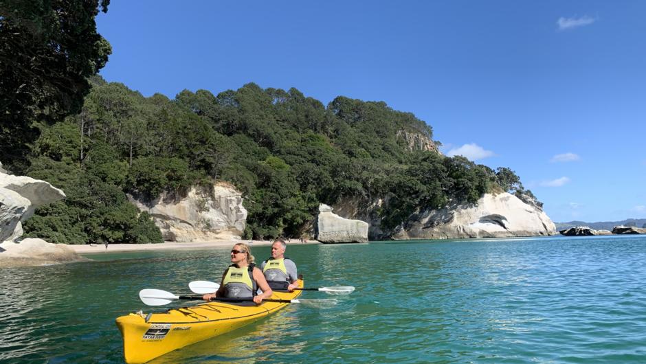 Kayak to Cathedral Cove