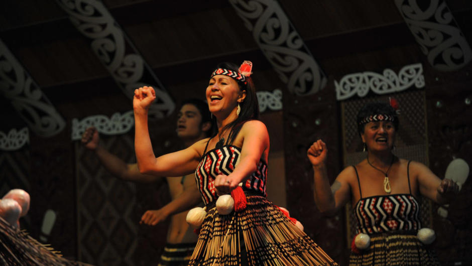 Te Puia traditional Māori performance
