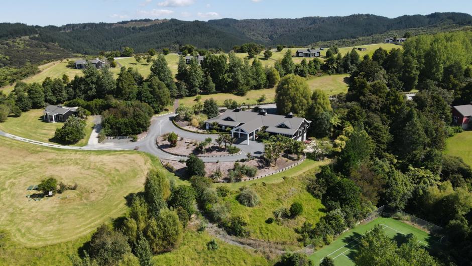 Woodhouse Mountain Lodge aerial