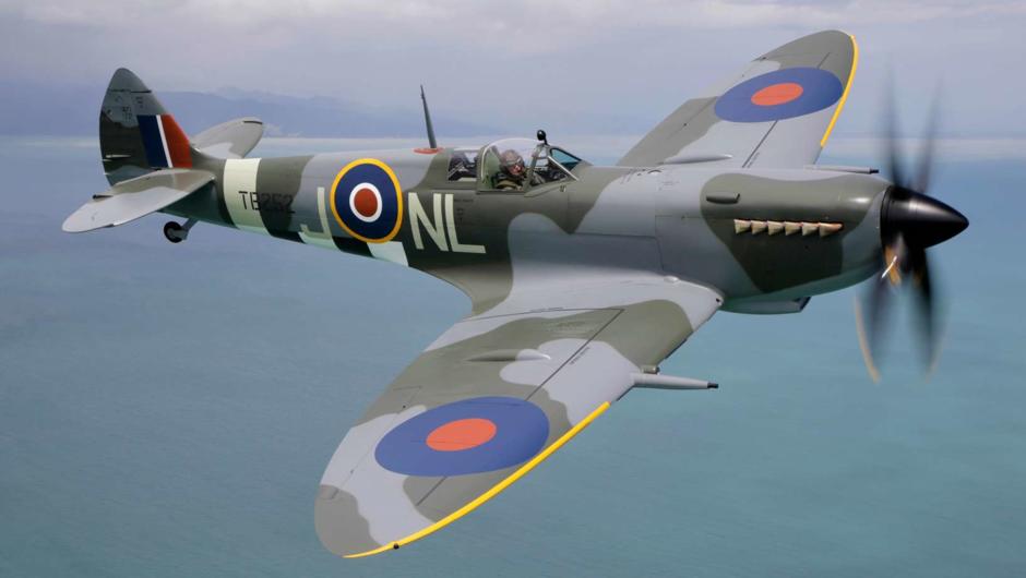 Spitfire over Wanaka