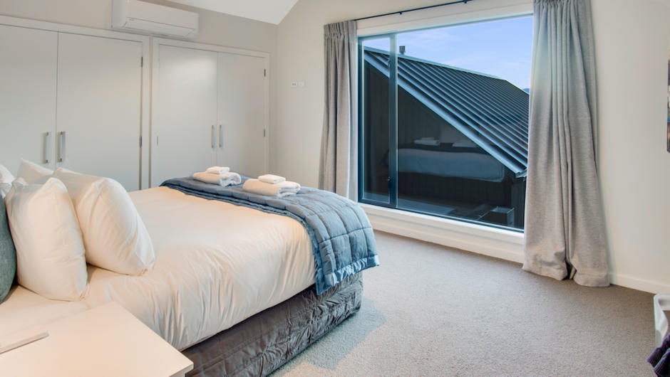 Bedrooms are spacious and have luxury linen provided.