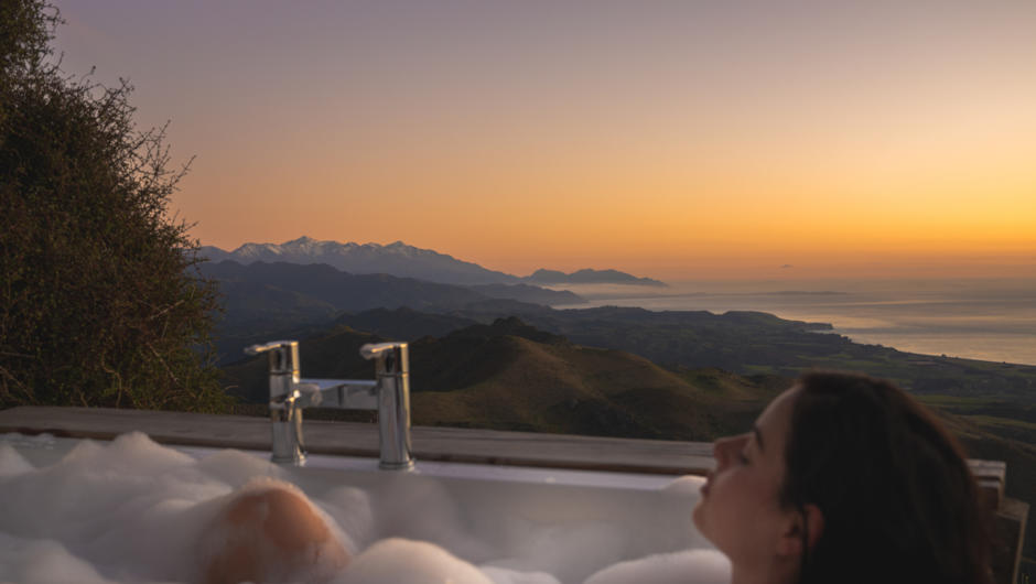 The most amazing views from the bath tub.