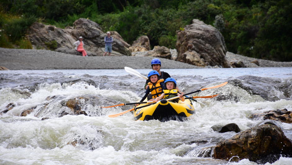 Family fun river trips for all ages. Our grade 2 family fun section's have the perfect amount of excitement but also beautiful scenery to enjoy. These trips are perfect for people looking for a nice relaxing river experience with a few fun rapids to keep 