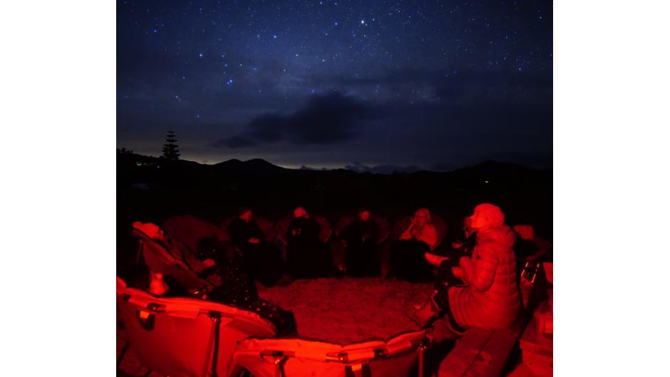 Share your stargazing adventure with a small group of up to 12 people