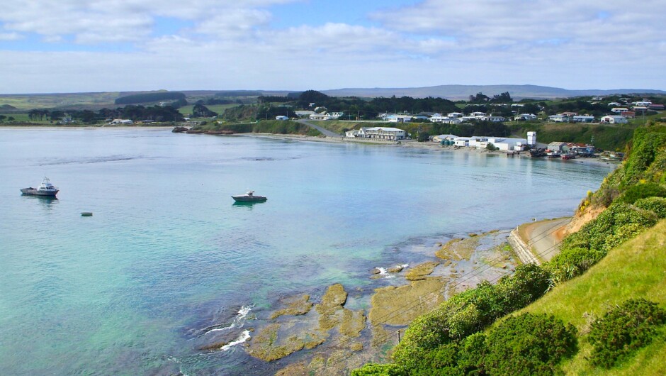 The main port of Waitangi