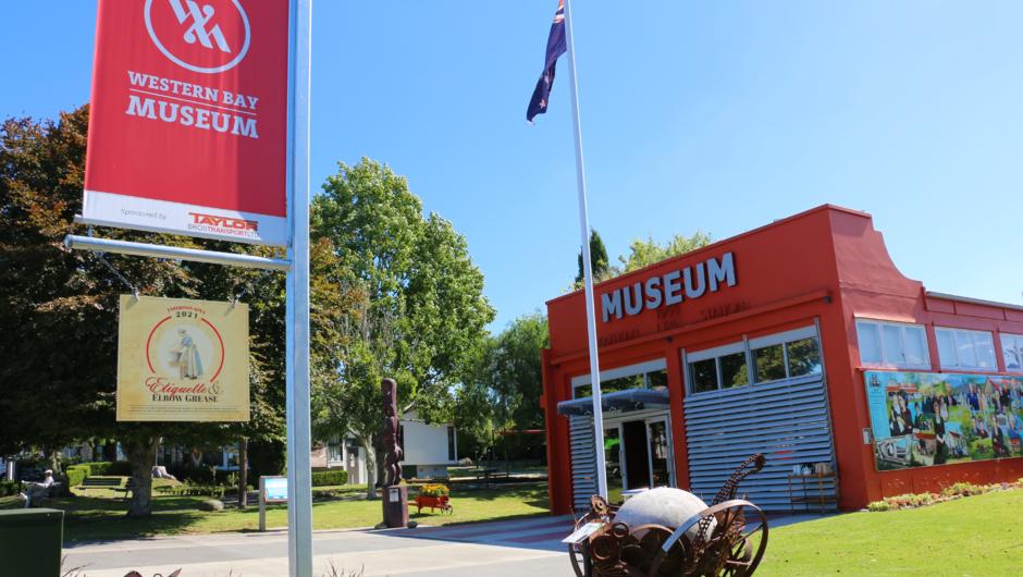 Western Bay Museum is housed in the old Fire Station on the Main Road of Katikati.