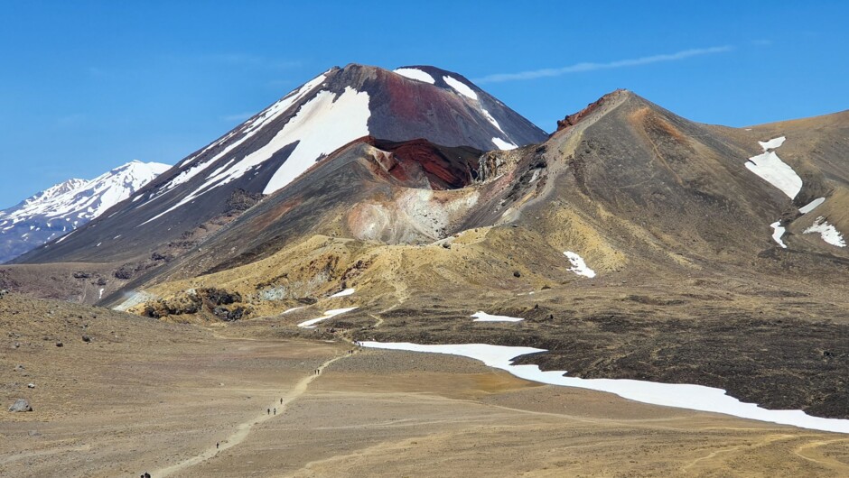 Experience the absolutely stunning landscapes of the Tongariro National Park, North Island, New Zealand with Walking Legends.