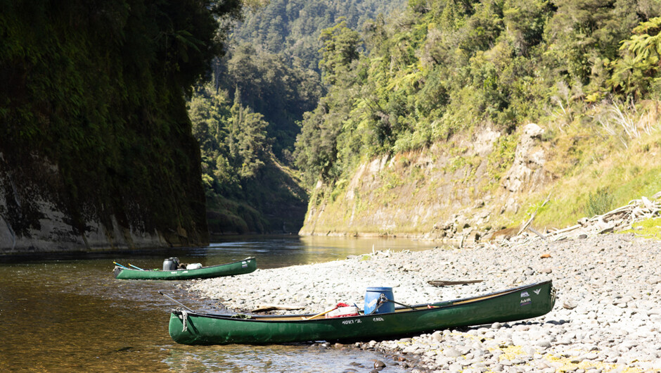 Adrift Tongariro: Whanganui River guided canoe trip