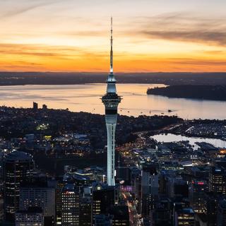 The iconic Sky Tower