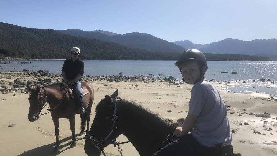 Ride along Lake Te Anau