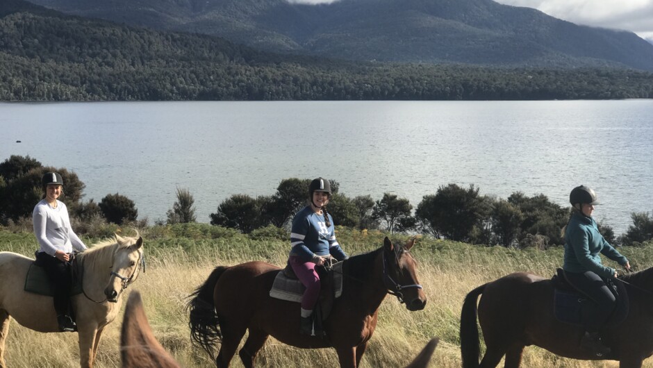Ride along Lake Te Anau