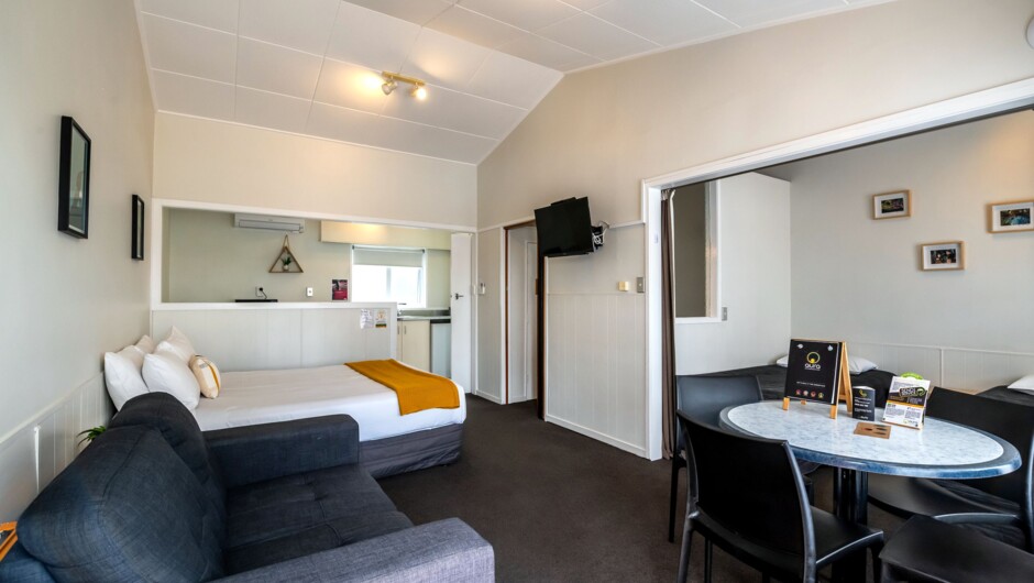 Comfortable, well appointed rooms with varied layouts to suit all travellers.