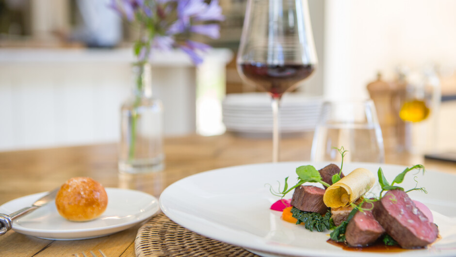 Wharekauhau offers a &#039;Trust the Chef&#039; concept for dining. It is a great way to sample the best from the kitchen and estate, whilst spending time in the wonderful environment that is Wharekauhau.