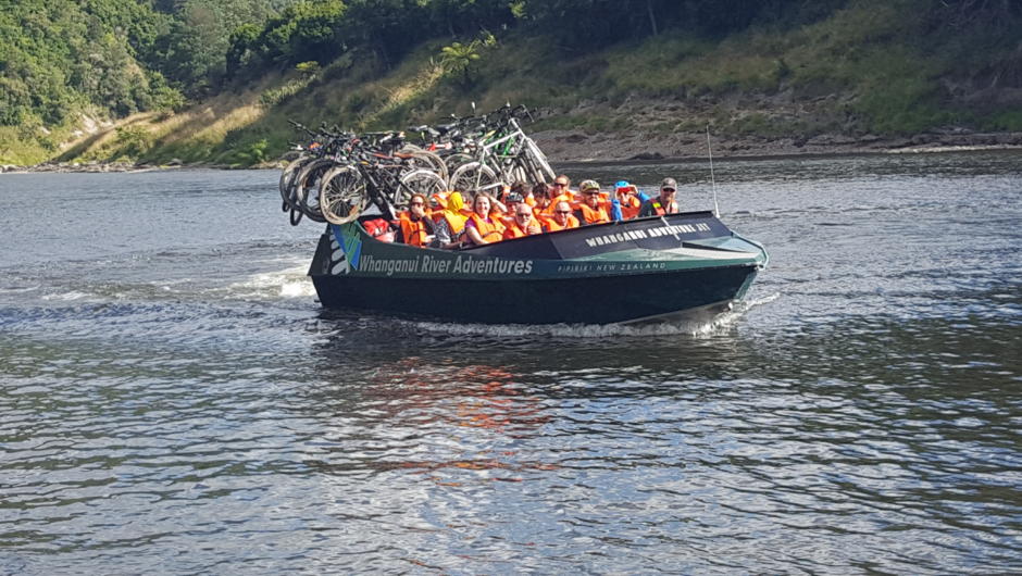 Whanganui River Adventures - Mountain bikers
