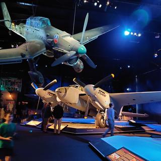 Dangerous Skies WW2 exhibition - Stuka & Dehavilland Mosquito