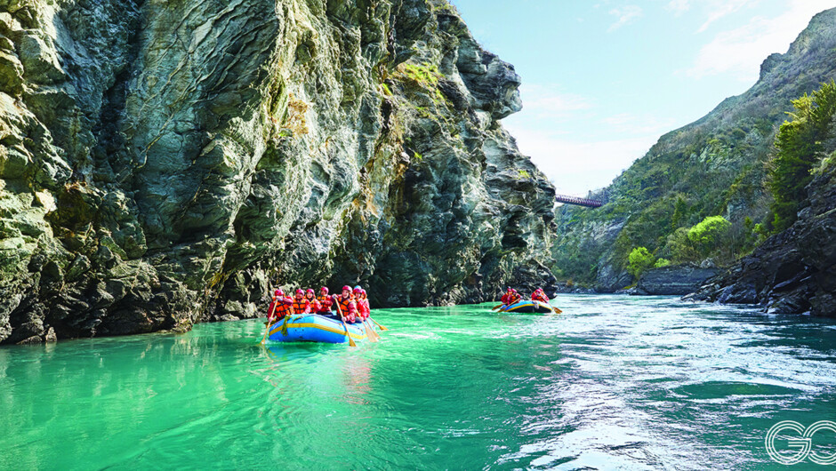 Queenstown Rafting - Whitewater adventures on the Shotover and Kawarau River.