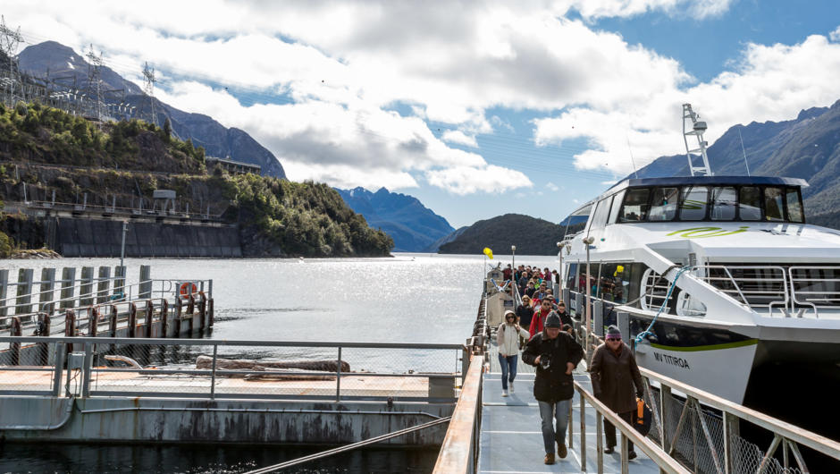 Doubtful Sound Wilderness Day Cruise ex Queenstown - Manapouri Visitor Terminal