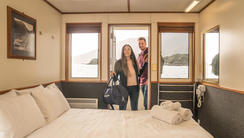Doubtful Sound Overnight Cruise - Double Room Accommodation