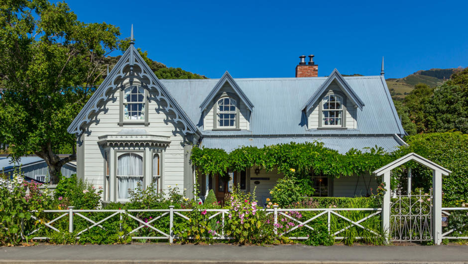 French Bay House, beautiful location for the Akaroa Atelier