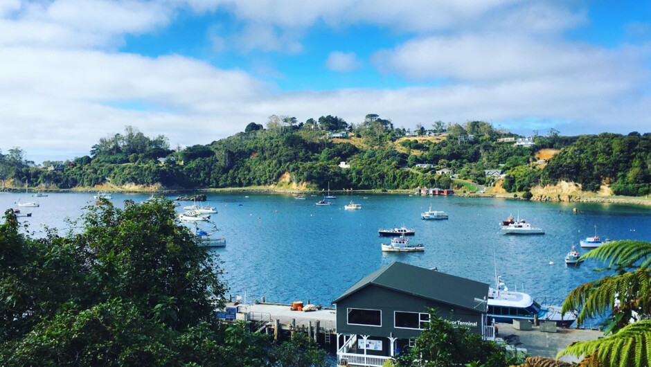 The bay of Stewart Island