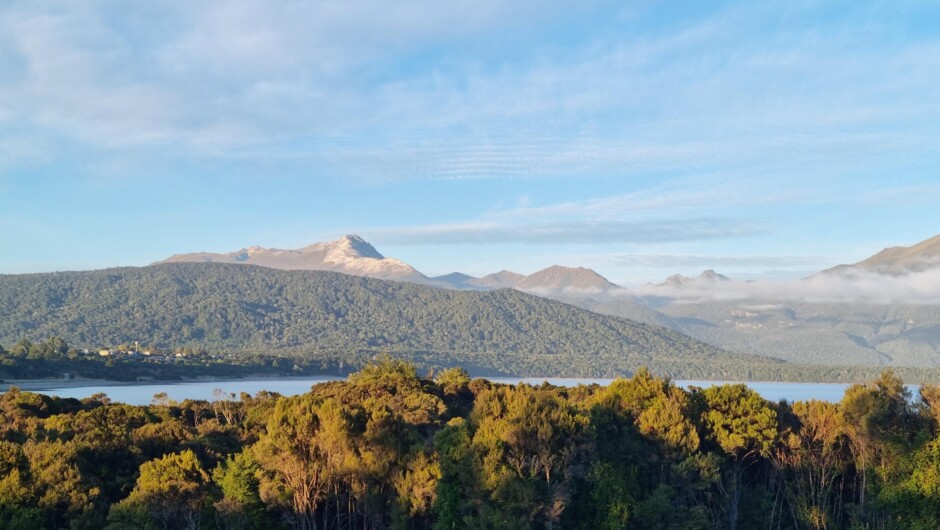 Looking towards Manapouri