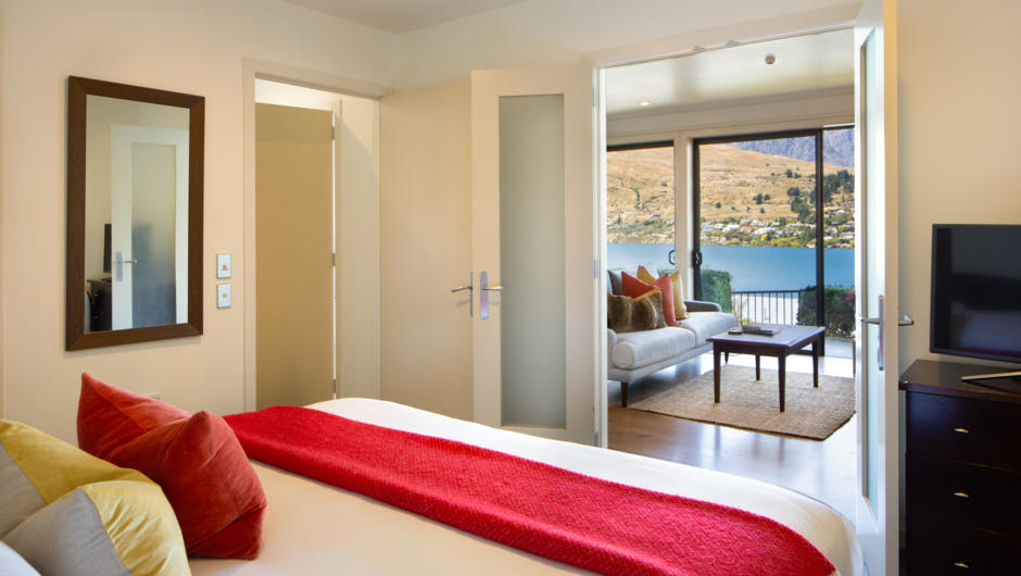 1 Bedroom Suites have magnificent views right from the bed.