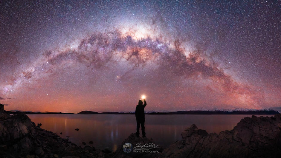 Stargazing by Lake Tekapo