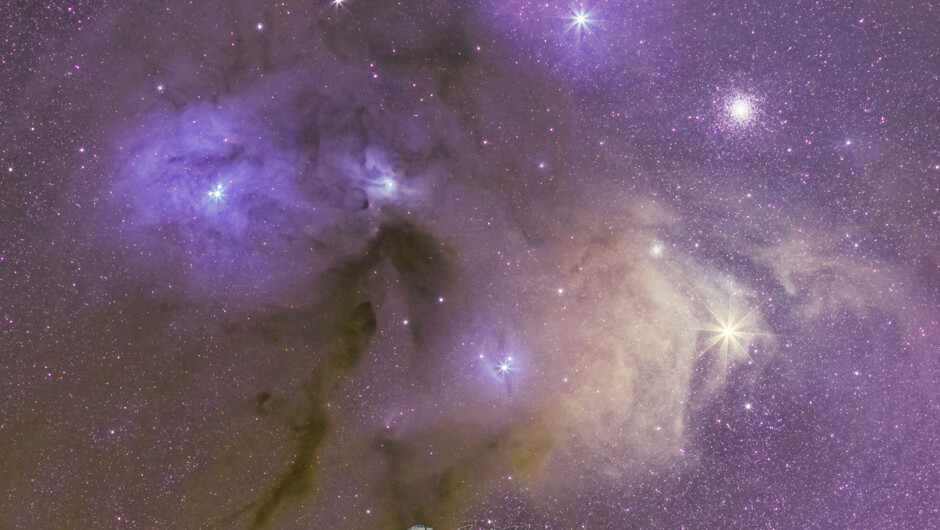 Antares (Rehua) &amp; Rho Ophiuchi cloud complex