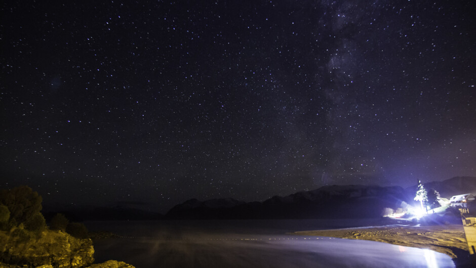 Lake by night