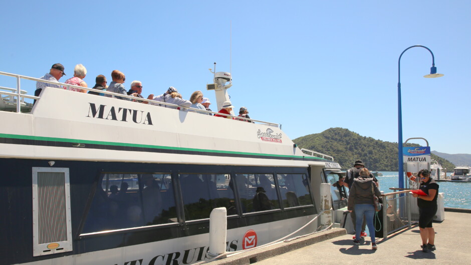 MV Matua - Beachcomber Cruises Picton