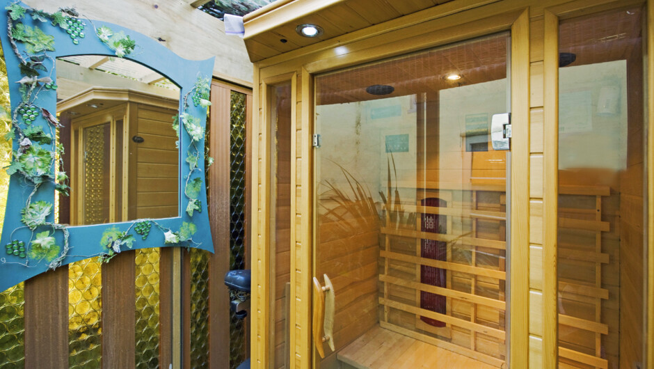 Sauna available for guest use