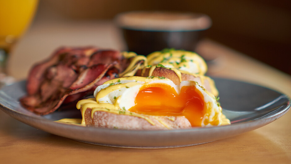 Open for breakfast Saturday and Sunday, from 9am.