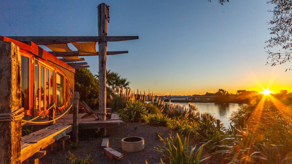 Sunsets are a wonderful time of day at Iona.